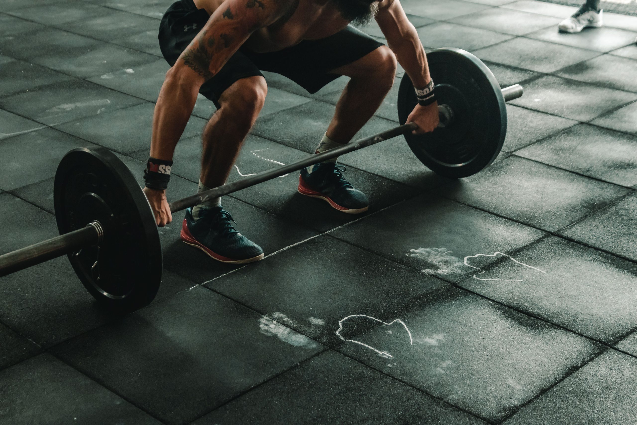 Athlete training in the morning to boost workout performance